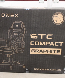  SALE OUT. ONEX STC Compact S Series Gaming/Office Chair - Graphite | Onex Gaming/Office Chair | STC Compact S Series | Graphite | USED  Hover