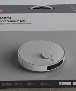  SALE OUT. Xiaomi Robot Vacuum S10+ EU | Xiaomi Robot Vacuum | S10+ EU | Wet&Dry | 5200 mAh | Dust capacity 0.45 L | 4000 Pa | White | USED  Hover