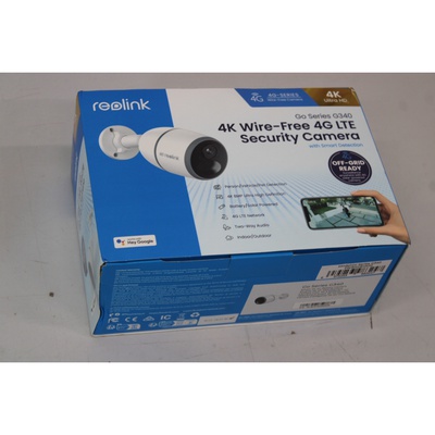  SALE OUT. Reolink Go Series G340 4K 4G LTE Wire Free Camera