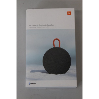  SALE OUT. Xiaomi Mi Portable Bluetooth Speaker (Grey) | Xiaomi Mi Portable Bluetooth Speaker | USED | Waterproof | Bluetooth | Grey | Portable | Wireless connection