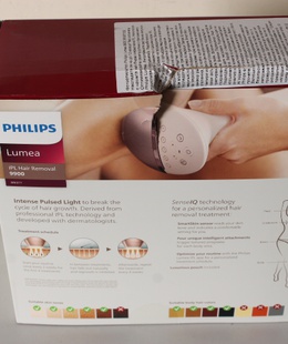 Epilātors SALE OUT. Philips Lumea IPL 9900 Series BRI977/00 IPL Hair Removal Device with SenseIQ  Hover