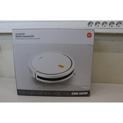  SALE OUT. Xiaomi Robot Vacuum E5 (White) EU | Xiaomi Robot Vacuum (EU) | E5 | Wet&Dry | 2600 mAh | Dust capacity 0.4 L | 2000 Pa | White | DAMAGED PACKAGING