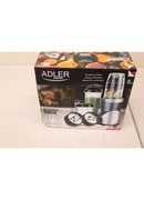 Blenderis SALE OUT. Adler Blender Smoothie Set | AD 4084 | Tabletop | 1200 W | Jar material BPA-Free | Jar capacity 0.3+0.5+0.5+0.7 L | Ice crushing | Stainless Steel | DAMAGED PACKAGING