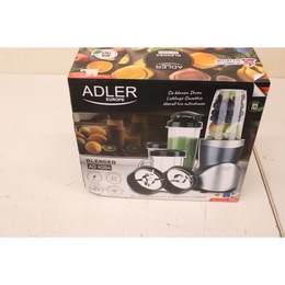 Blenderis SALE OUT. Adler Blender Smoothie Set | AD 4084 | Tabletop | 1200 W | Jar material BPA-Free | Jar capacity 0.3+0.5+0.5+0.7 L | Ice crushing | Stainless Steel | DAMAGED PACKAGING