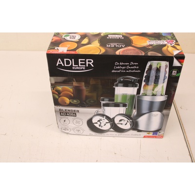 Blenderis SALE OUT. Adler Blender Smoothie Set | AD 4084 | Tabletop | 1200 W | Jar material BPA-Free | Jar capacity 0.3+0.5+0.5+0.7 L | Ice crushing | Stainless Steel | DAMAGED PACKAGING