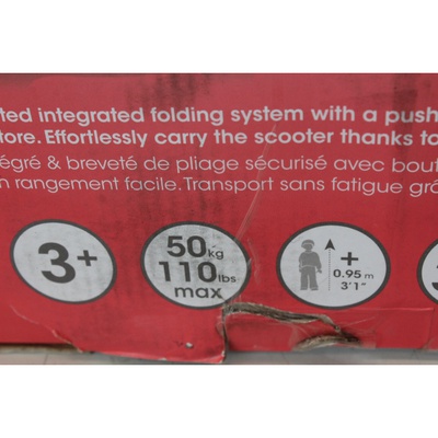  SALE OUT. GLOBBER scooter Primo Foldable red