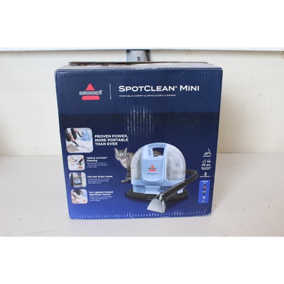  SALE OUT. Bissell SpotClean Mini Select Carpet and Upholstery Washer | Bissell SpotClean Mini Select Carpet and Upholstery Washer | 4103N | Corded operating | Washing function | 280-330 W | Lake Blue | Warranty 24 month(s) | DAMAGED PACKAGING