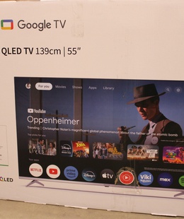 Televizors Sharp 55GP6260E | 55 (139cm) | Smart TV | Google TV | 4K UHD QLED | DAMAGED PACKAGING  Hover