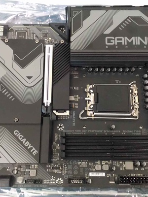  SALE OUT. GIGABYTE Z790 GAMING X 1.0 M/B | Gigabyte Z790 GAMING X 1.0 M/B | Processor family Intel | Processor socket  LGA1700 | DDR5 DIMM | Memory slots 4 | Supported hard disk drive interfaces 	SATA  Hover