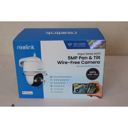  SALE OUT. Reolink Argus Series B430 Smart 5MP Pan & Tilt Wire-Free Camera