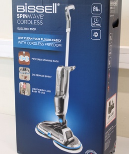  SALE OUT. Bissell SpinWave Cordless MultiFunctional Cleaner | Bissell Mop | SpinWave | Cordless operating | Washing function | Blue/Titanium | 18 V | DAMAGED PACKAGING  Hover