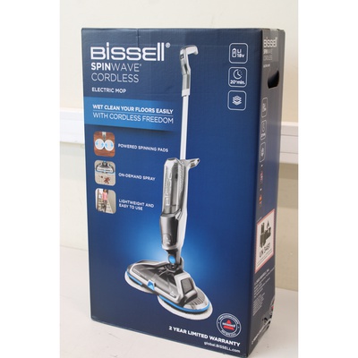  SALE OUT. Bissell SpinWave Cordless MultiFunctional Cleaner | Bissell Mop | SpinWave | Cordless operating | Washing function | Blue/Titanium | 18 V | DAMAGED PACKAGING