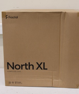  SALE OUT. Fractal Design North XL | Chalk White TG Clear | Mid-Tower | DAMAGED PACKAGING | Power supply included No  Hover