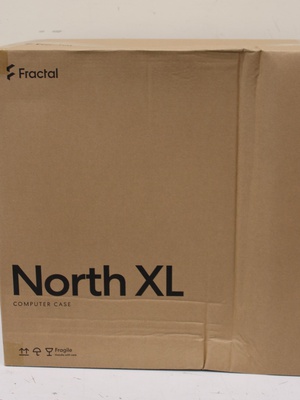  SALE OUT. Fractal Design North XL | Chalk White TG Clear | Mid-Tower | DAMAGED PACKAGING | Power supply included No  Hover