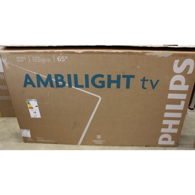 Televizors Philips 65PUS8510/12 | 65 | Smart TV | TITAN OS | UHD | Black | REFURBISHED