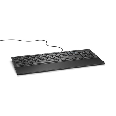 Tastatūra Dell KB216 | Multimedia | Wired | US/LT | Black | Numeric keypad