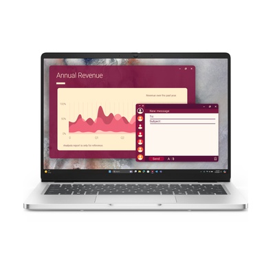  Dell Pro 14 PC14250 | Platinum Silver | 14  | IPS | FHD+ | Anti-glare | Intel Core Ultra 5 | 235U | 16 GB | DDR5 | Solid-state drive capacity 512 GB | Intel Graphics | Windows 11 Pro | Keyboard language English | Keyboard backlit | Warranty 36 month(s) | Battery warranty 12 month(s)