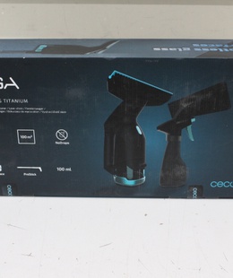  SALE OUT. Cecotec Conga Popstar Glass Titanium Window vacuum cleaner | Cecotec Window Vacuum Cleaner | Conga Popstar Glass Titanium | Cordless | Black | DAMAGED PACKAGING  Hover