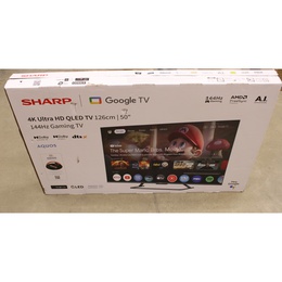 Televizors SALE OUT. Sharp 50HR7265E 50 (126cm) QLED 144Hz 4K Ultra HD Google TV