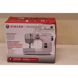  SALE OUT. Singer Sewing Machine | M1005 | Number of stitches 11 | Number of buttonholes 1 | White | DAMAGED PACKAGING