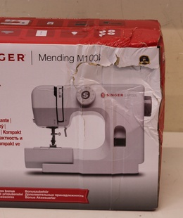  SALE OUT. Singer Sewing Machine | M1005 | Number of stitches 11 | Number of buttonholes 1 | White | DAMAGED PACKAGING  Hover