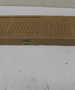 Tastatūra SALE OUT. Lenovo Essential Wireless Combo Keyboard & Mouse Gen2 Black-Lithuanian | Lenovo Essential Wireless Combo Keyboard & Mouse Gen2 | Keyboard and Mouse Set | Wireless | Mouse included | Lithuanian | DAMAGED SEAL | Black  Hover