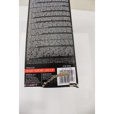  SALE OUT. Adler Nut Cookie Maker | AD 3071 | 750 W | Number of pastry 12 | Nuts | Black | DAMAGED PACKAGING