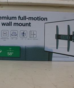  SALE OUT. Gembird WM-58ST-01 Premium full-motion TV wall mount  Hover