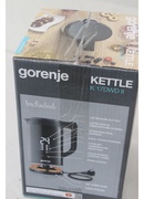 Tējkanna SALE OUT.  | Gorenje Kettle | K17DWDII | Electric | 2200 W | 1.7 L | Stainless Steel | 360° rotational base | Black | DEMO Hover