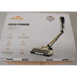  SALE OUT. ETA Vacuum Cleaner | Gold Power 1212 90000 | Cordless operating | 250 W | 21.6 V | Operating time (max) 35 min | Cream | Warranty 24 month(s) | DEMO