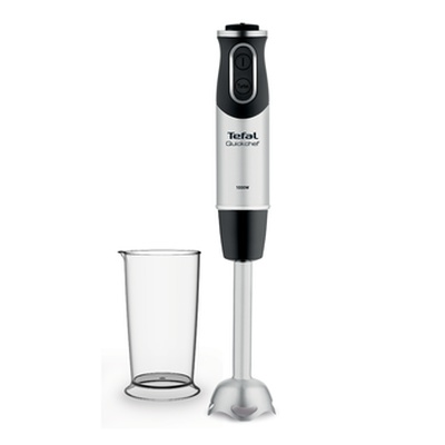 Mikseris TEFAL | Blender | HB65KD38 | Hand Blender | 1000 W | Number of speeds 20 | Turbo mode | Black