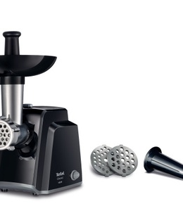 Gaļas maļamās mašīna TEFAL Meat Grinder | NE1088 | Stainless Steel/Black | 300 W | Number of speeds 1 | Throughput (kg/min) 1.7  Hover