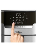  TEFAL | Air Fryer with Grill | EY505D15 | Power 1400 W | Capacity 4.2 L | Stainless Steel Hover