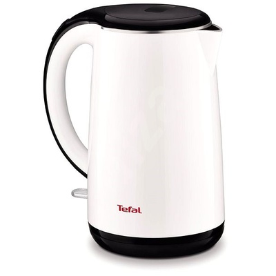 Tējkanna TEFAL KO260130 Standard kettle 2400 W 1.7 L Stainless steel 360° rotational base White
