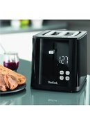 Tosteris TEFAL Toaster | TT6408 | Power 850 W | Number of slots 2 | Housing material Plastic | Black Hover