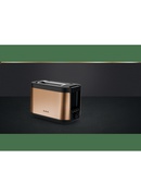 Tosteris TEFAL Toaster | TT430G10 Coppertinto | Number of slots 2 | Housing material  Stainless steel | Gold Hover