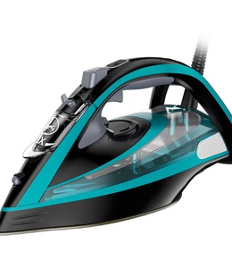  TEFAL | Ultimate Pure FV9844E0 | Steam Iron | 3200 W | Water tank capacity 350 ml | Continuous steam 60 g/min | Steam boost performance 250 g/min | Blue/Black  Hover