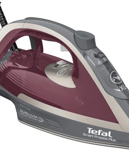  TEFAL FV6870E0 Steam Iron 2800 W Water tank capacity 270 ml Continuous steam 40 g/min Red/Grey  Hover