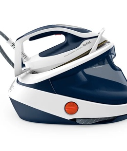  TEFAL | Steam Station Pro Express | GV9712E0 | 3000 W | 1.2 L | 7.7 bar | Auto power off | Vertical steam function | Calc-clean function | White/Blue  Hover