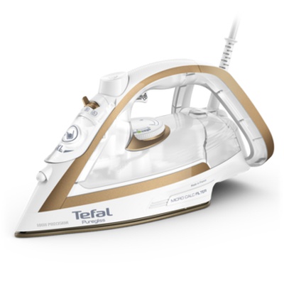  TEFAL FV8042E0 Ultimate Pure | Steam Iron | 2900 W | Water tank capacity 270 ml | Continuous steam 50 g/min | Steam boost performance 270 g/min