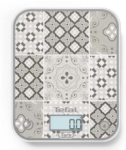 Svari TEFAL Electronic Kitchen Scale | Optiss BC50D6V0 | Graduation 0.5/1 g | Display type LCD | Mozaic Decor  Hover