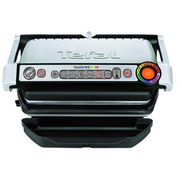  TEFAL | OptiGrill+ + Waffle plate set | GC716D12 | Electric Grill | 2000 W | Silver