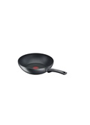 Panna TEFAL | G2701972 Easy Chef | Frying Pan | Wok | Diameter 28 cm | Suitable for induction hob | Fixed handle | Black