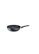 Panna TEFAL | G2701972 Easy Chef | Frying Pan | Wok | Diameter 28 cm | Suitable for induction hob | Fixed handle | Black Hover