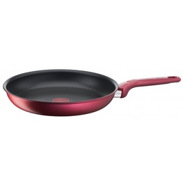 Panna TEFAL | G2730572 Daily Chef | Frying Pan | Frying | Diameter 26 cm | Suitable for induction hob | Fixed handle | Red