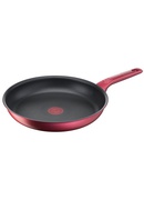 Panna TEFAL | G2730572 Daily Chef | Frying Pan | Frying | Diameter 26 cm | Suitable for induction hob | Fixed handle | Red Hover