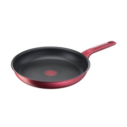 Panna TEFAL | G2730672 | Daily Chef Pan | Frying | Diameter 28 cm | Suitable for induction hob | Fixed handle | Red