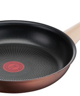 Panna TEFAL | G2540553 Eco-Respect | Frying Pan | Frying | Diameter 26 cm | Suitable for induction hob | Fixed handle | Copper  Hover
