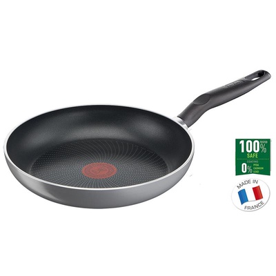 Panna TEFAL Super Start Pan | C2730653 | Frying | Diameter 28 cm | Suitable for induction hob | Fixed handle | Black