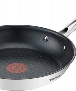Panna TEFAL Pan | G7320434 Duetto+ | Frying | Diameter 24 cm | Suitable for induction hob | Fixed handle | Black/Silver  Hover